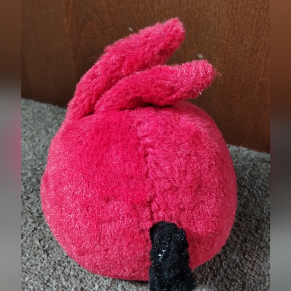 Angry Birds Space Super Red Bird 7" Plush WITHOUT SOUND 2012 - Picture 4 of 10